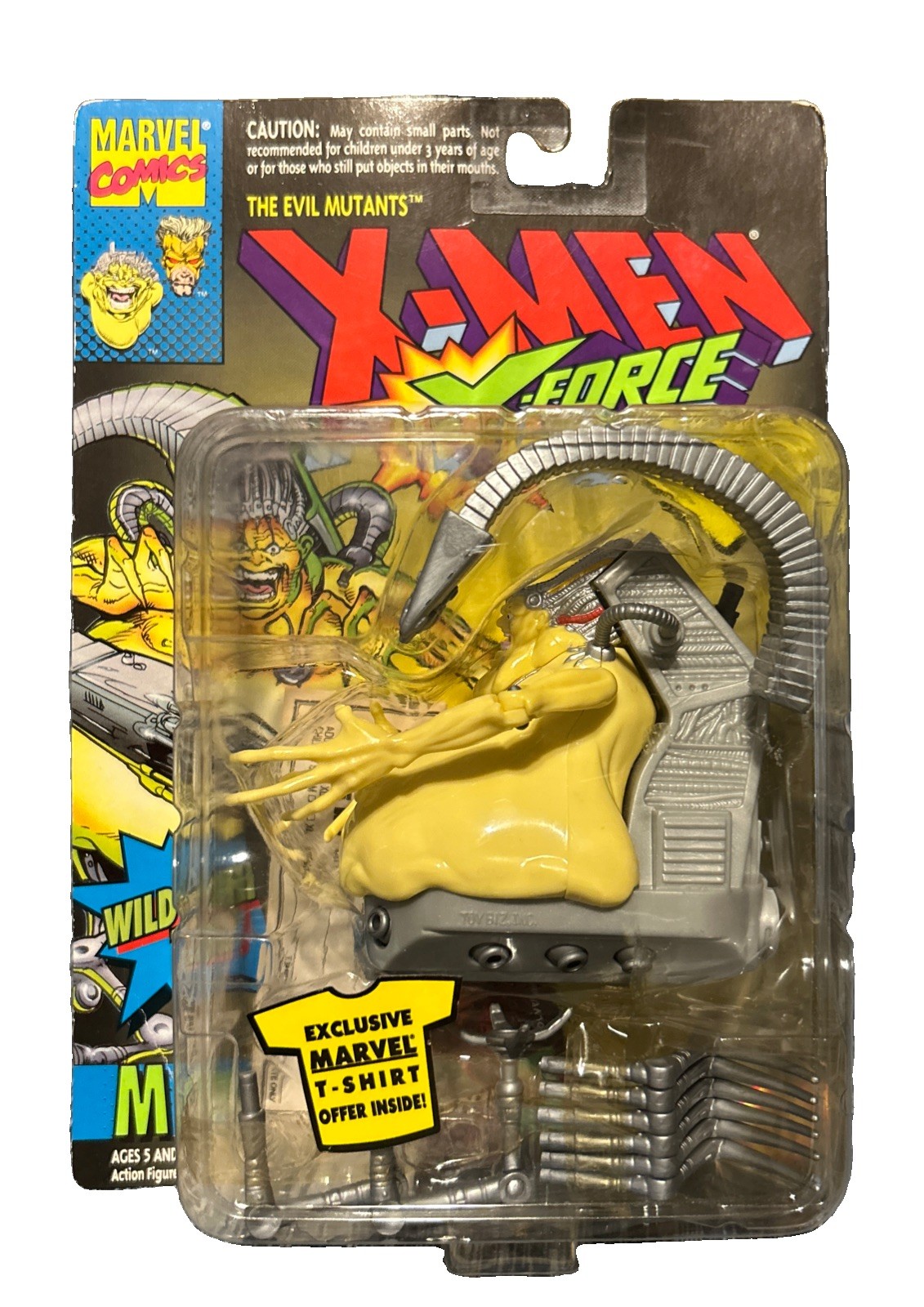 Mojo Marvel Comics X-Men X-Force The Evil Mutants Action Figure Toy Biz 1994