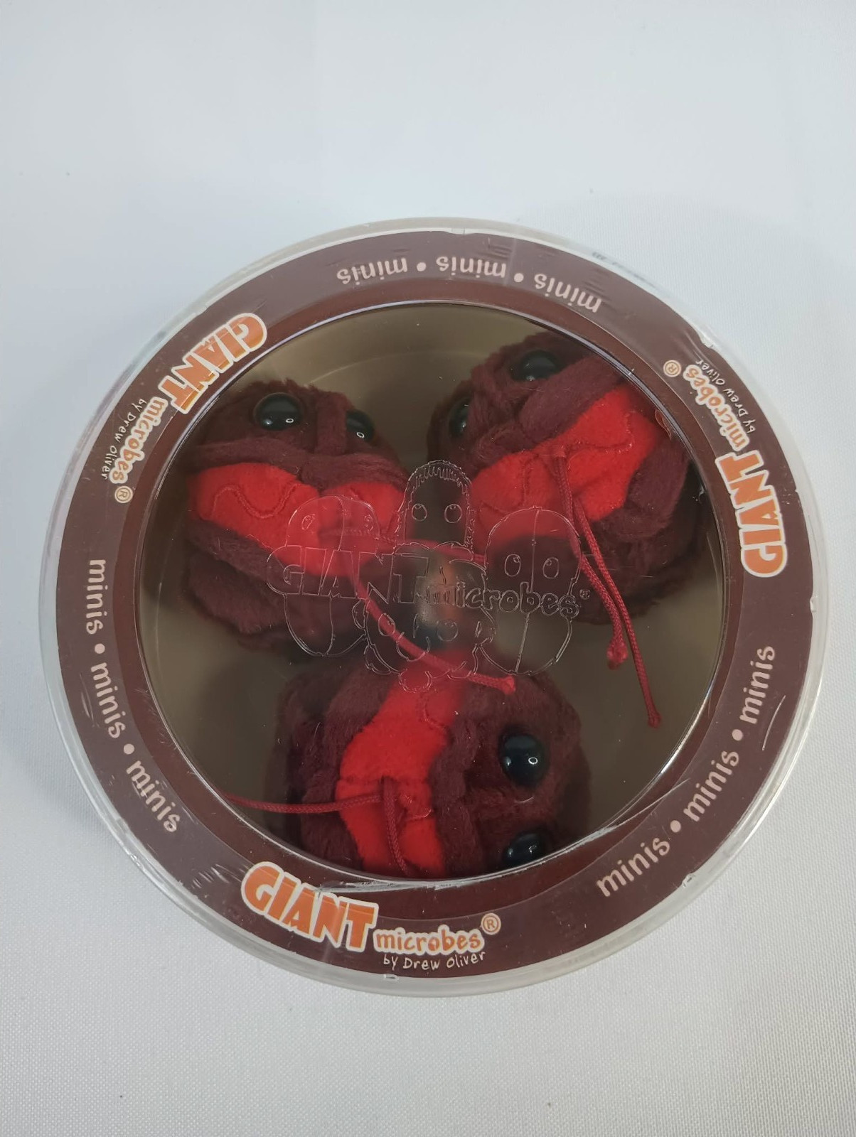 Giant Microbes Petri Dish Mini Stuffed Plush Toys Red Tide Alexandrium Tamarense