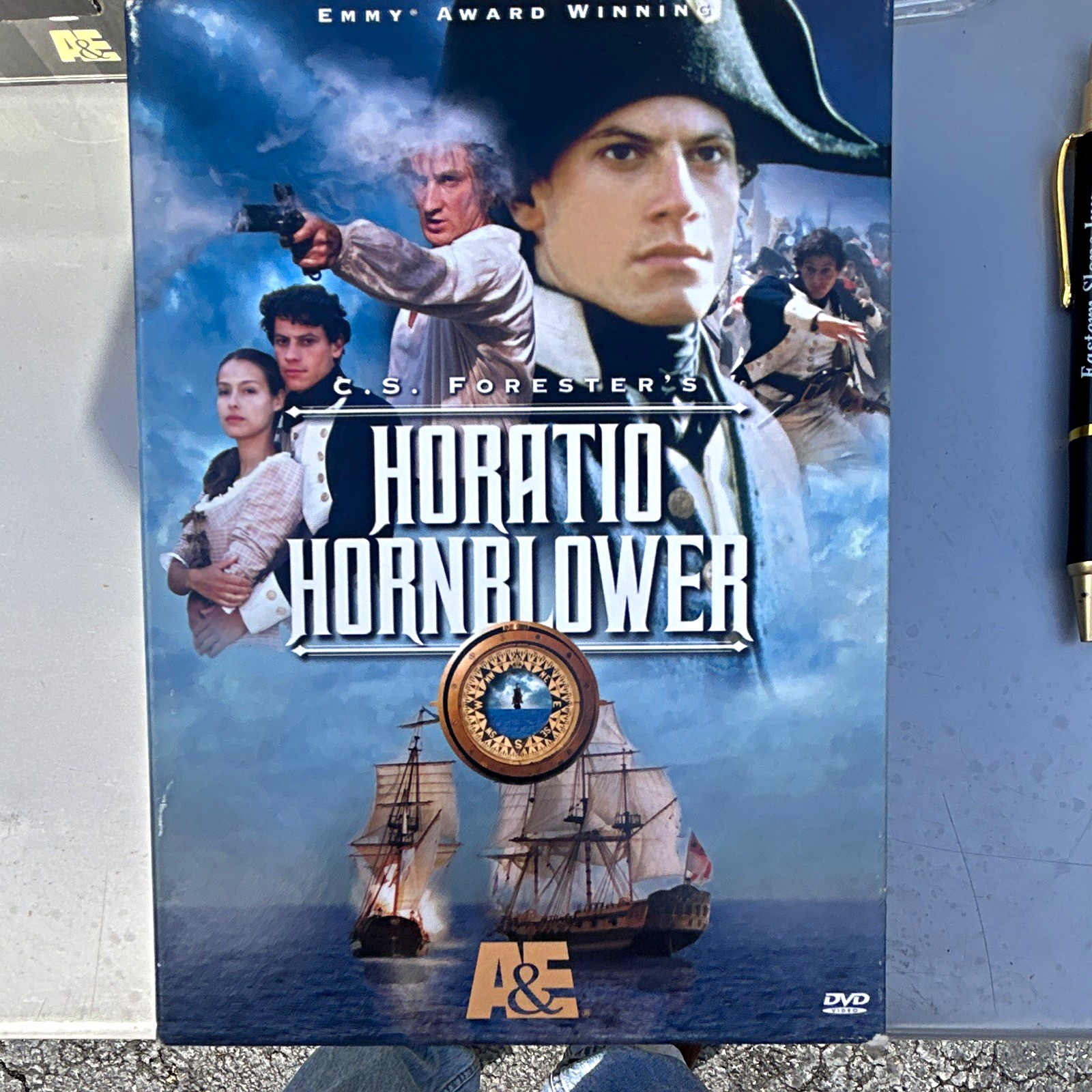 A&E C.S. Forester Horatio Hornblower DVD Set 4-Disc Starring Ioan Gruffudd A&E C.S. Forester Horatio Hornblower DVD Set 4-Disc Starring Ioan Gruffudd