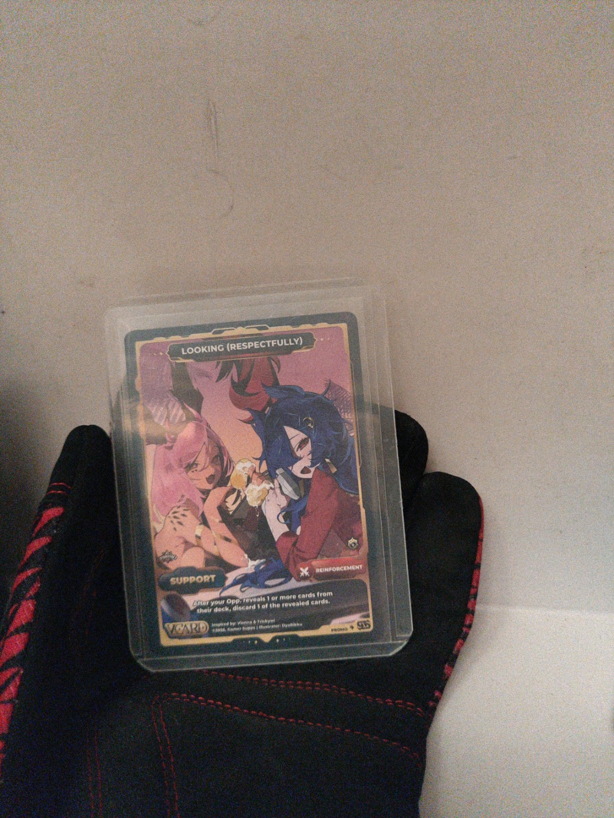 Gamersupps Vcard Dragon Yuri Promo Card