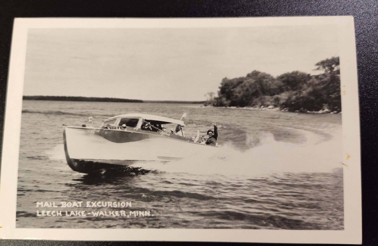 Vintage RPPC Postcard Leech Lake Walker MN Vintage RPPC Postcard Leech Lake Walker MN