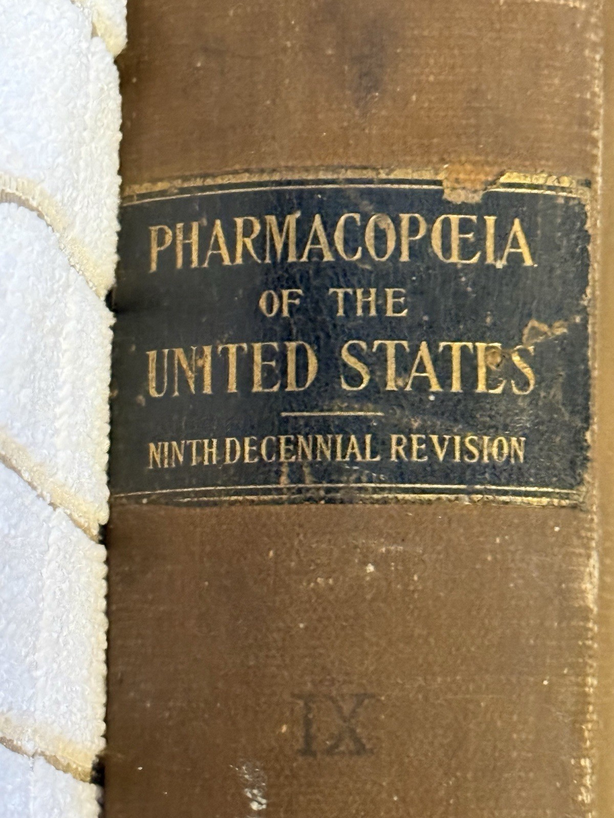 1916 USP IX Pharmacopoeia of the United States Navy Medical Dept Stamp WWI rare 1916 USP IX Pharmacopoeia of the United States Navy Medical Dept Stamp WWI rare