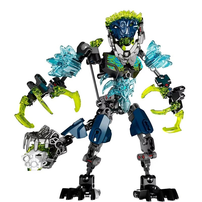 Bionicle Skull Warrior Action Figure Building Blocks Set for Kids-NO OriginalBox