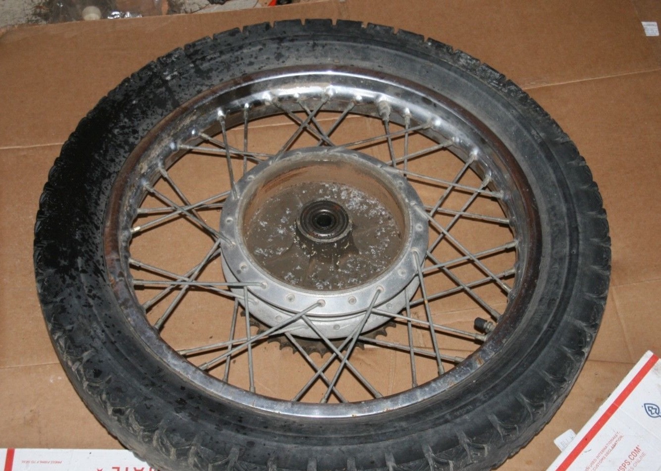 1976 Kawasaki KH 400 Rear Rim Only 