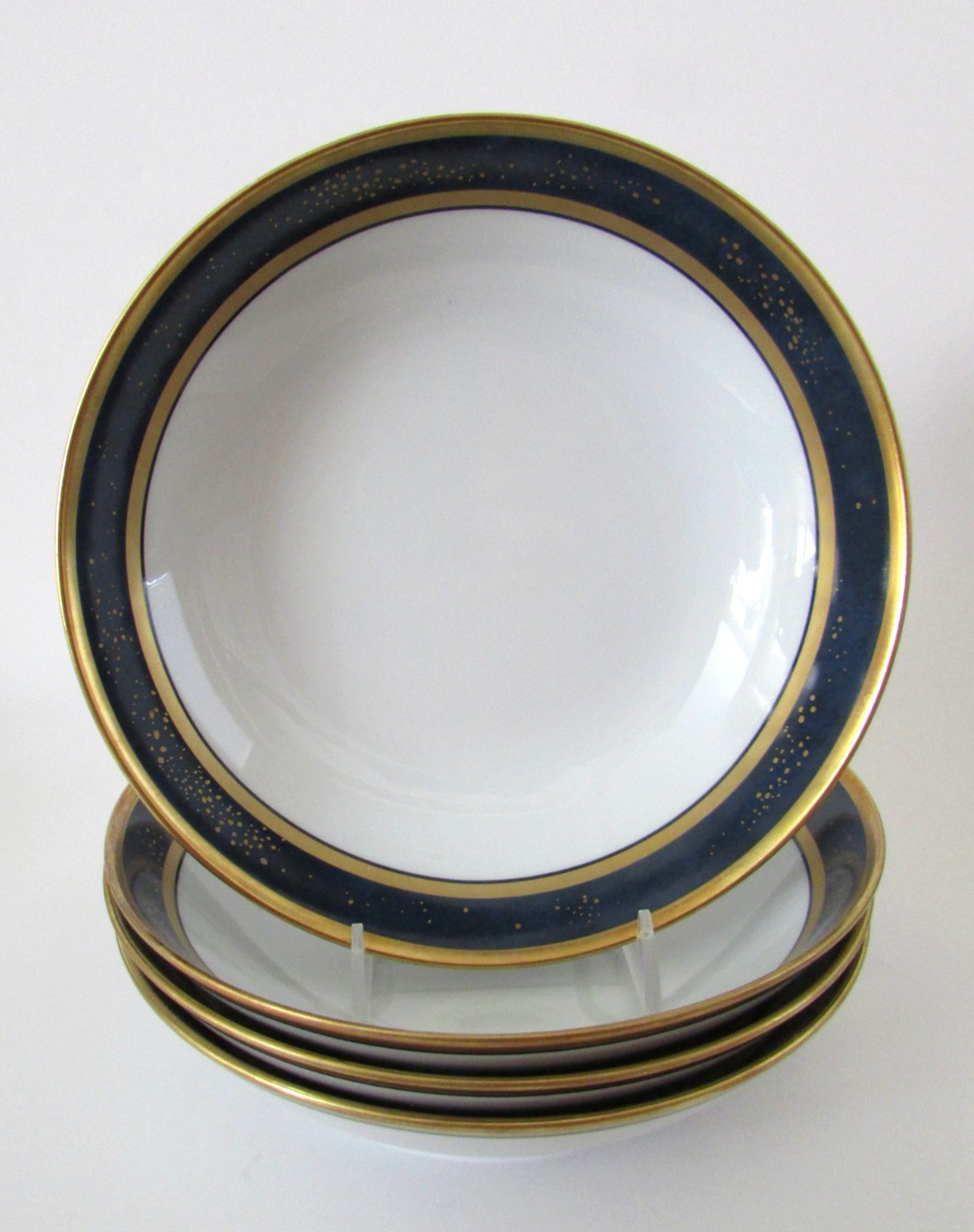Bernardaud Metropoles  Coupe Soup Bowls Set 4