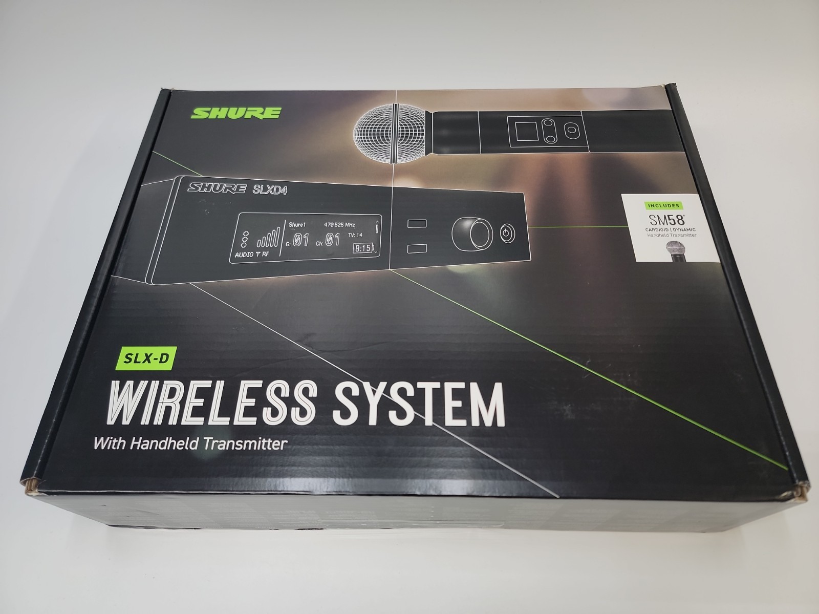 Shure SLXD24/SM58 G58 Digital Wireless Handheld Microphone System - BRAND NEW