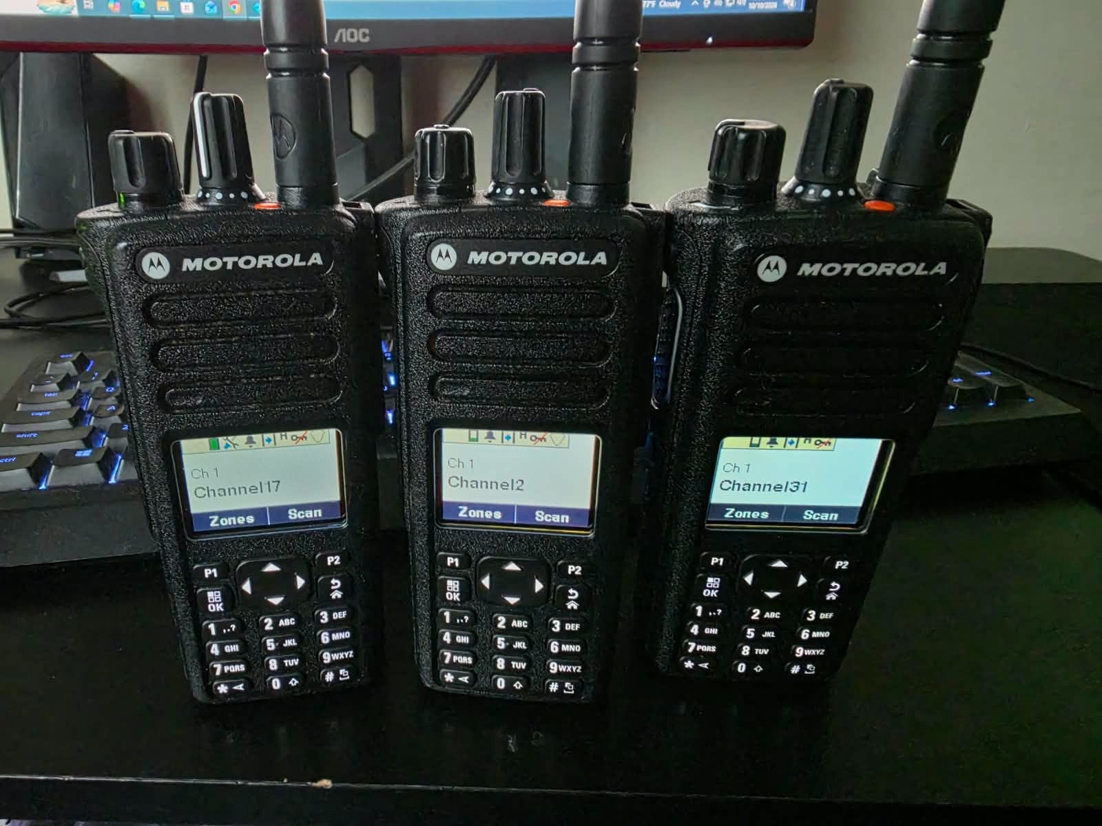 Motorola MOTOTRBO Xpr7550e UHF Digital Radio GPS WiFi