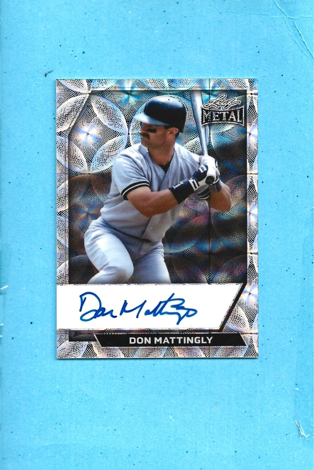 2026 Leaf Metal Don Mattingly On Card Auto 8/9 OC-DM2 New York Yankees 2026 Leaf Metal Don Mattingly On Card Auto 8/9 OC-DM2 New York Yankees