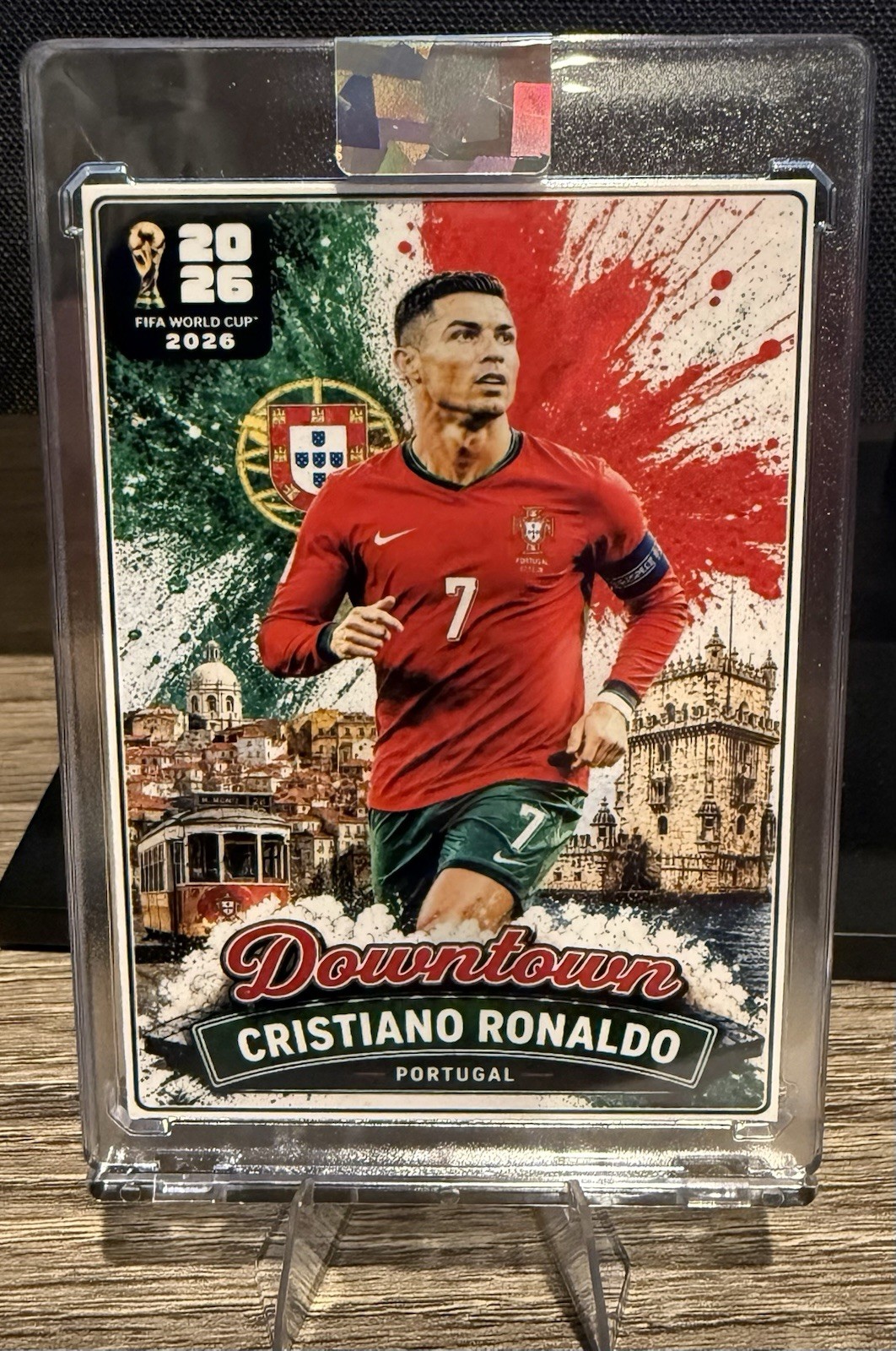 CRISTIANO RONALDO Custom Fan Art 2026 FIFA World Cup Soccer Trading Card CRISTIANO RONALDO Custom Fan Art 2026 FIFA World Cup Soccer Trading Card
