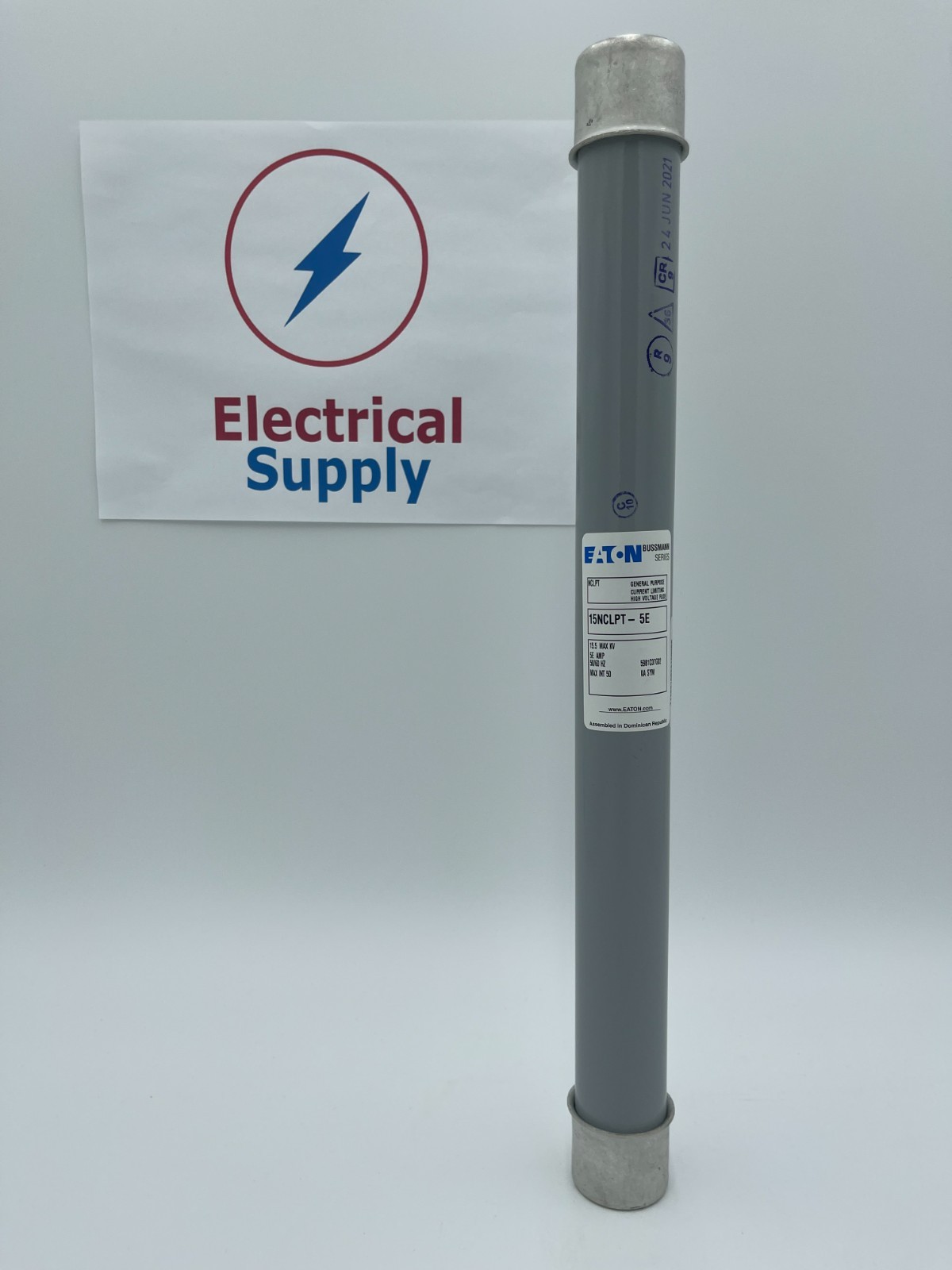 Eaton 15NCLPT-5E General Purpose Current Limiting High Voltage Fuse Eaton 15NCLPT-5E General Purpose Current Limiting High Voltage Fuse