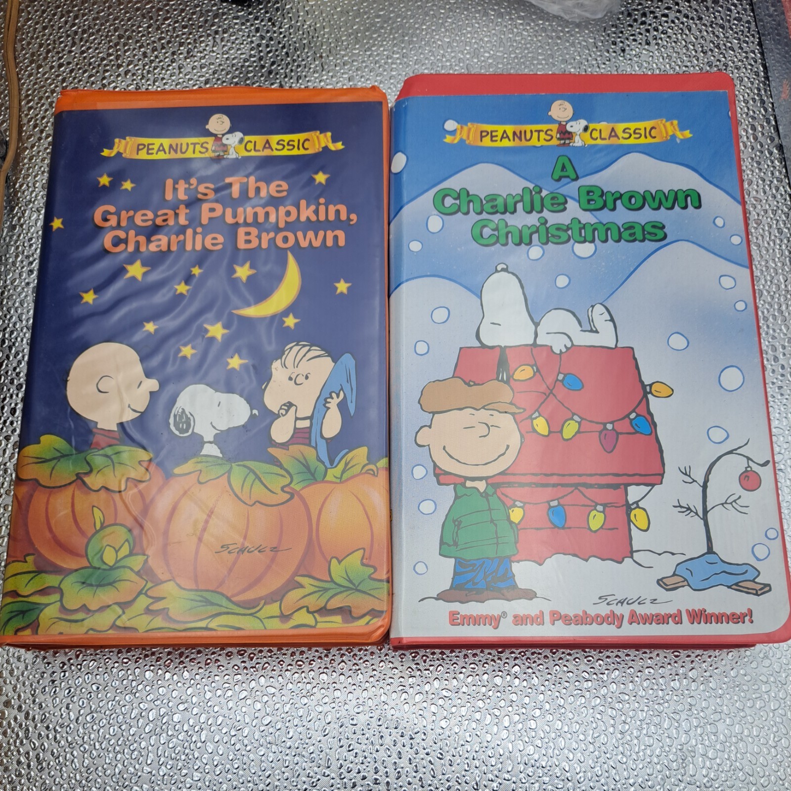 It\'s the Great Pumpkin, Charlie Brown & A Charlie Brown Christmas [2x VHS, 1996]