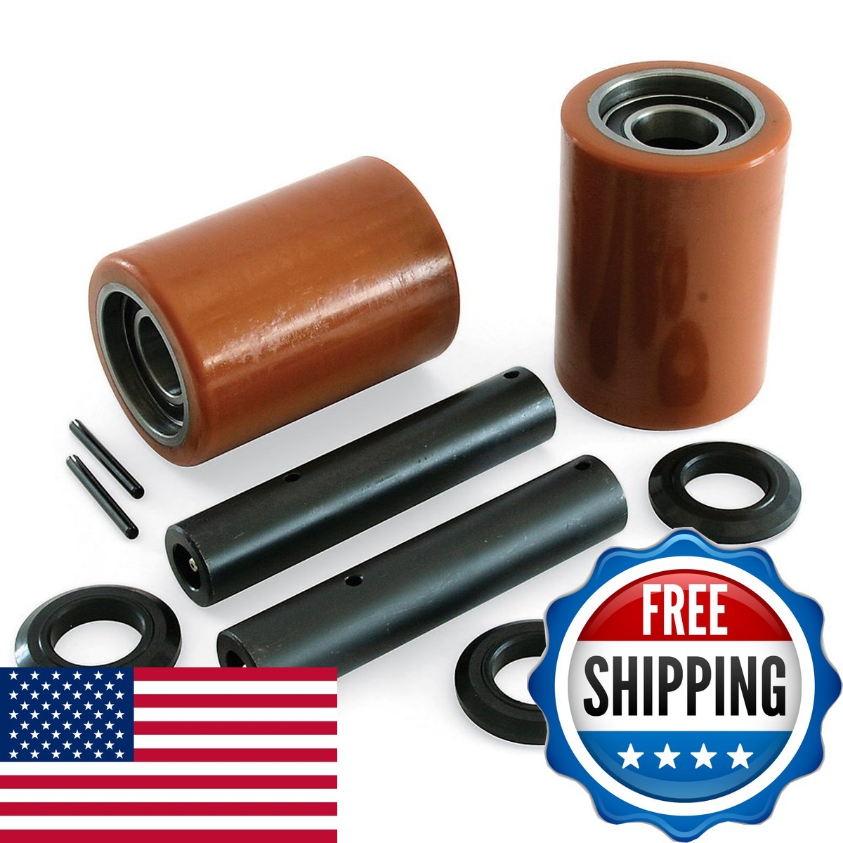 Electric Lift Truck Load Wheel Kit - For Hyster Model W 40Z / 45Z (B218) Electric Lift Truck Load Wheel Kit - For Hyster Model W 40Z / 45Z (B218)