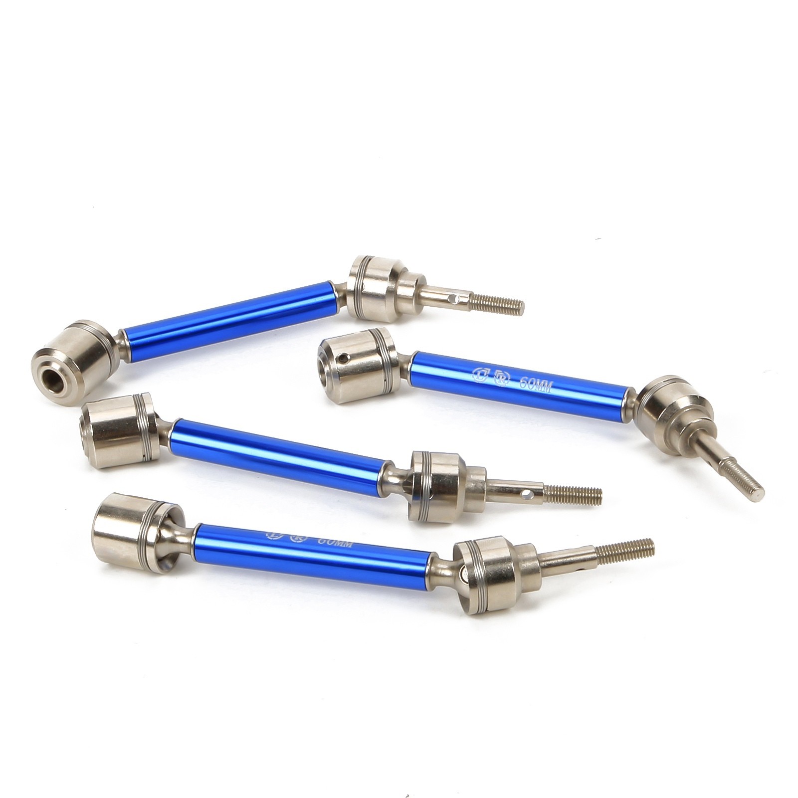 4x Alloy and Steel Front and Rear CVD Drive Shaft 8996X For RC 1-10 Traxxas Maxx