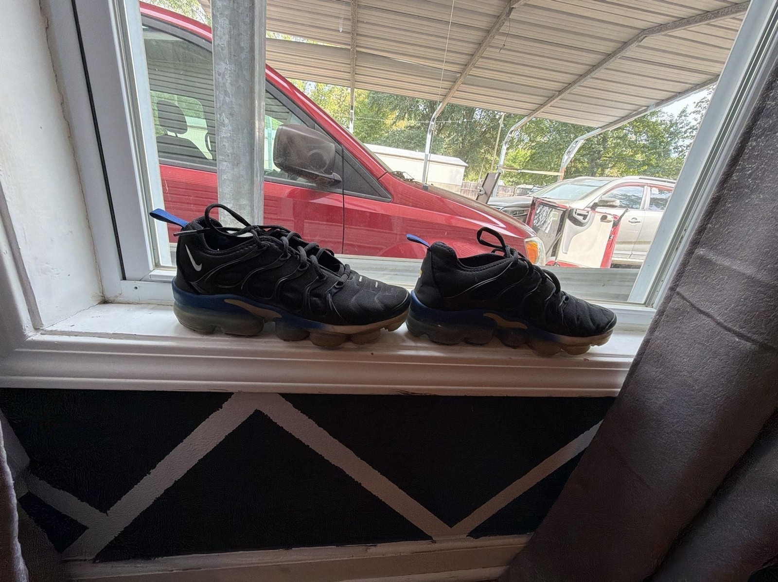 Nike Air VaporMax Plus Orlando Magic Black Royal Blue Sneakers Nike Air VaporMax Plus Orlando Magic Black Royal Blue Sneakers