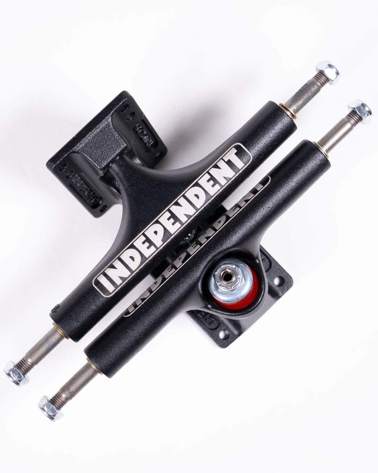 Independent Stage 4 Hollow Full Bar Black Standard Skateboard Trucks (Set of 2)