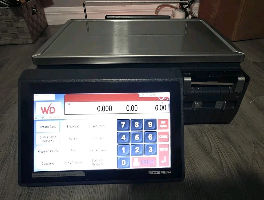 The Bizerba XC 100 Counter Scale with 3-in-1 Printer The Bizerba XC 100 Counter Scale with 3-in-1 Printer