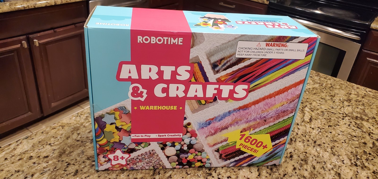 ROBOTIME Ultimate Craft Kit - 1600+ Piece Set for Kids 8-12 | Deluxe Arts & ROBOTIME Ultimate Craft Kit - 1600+ Piece Set for Kids 8-12 | Deluxe Arts &