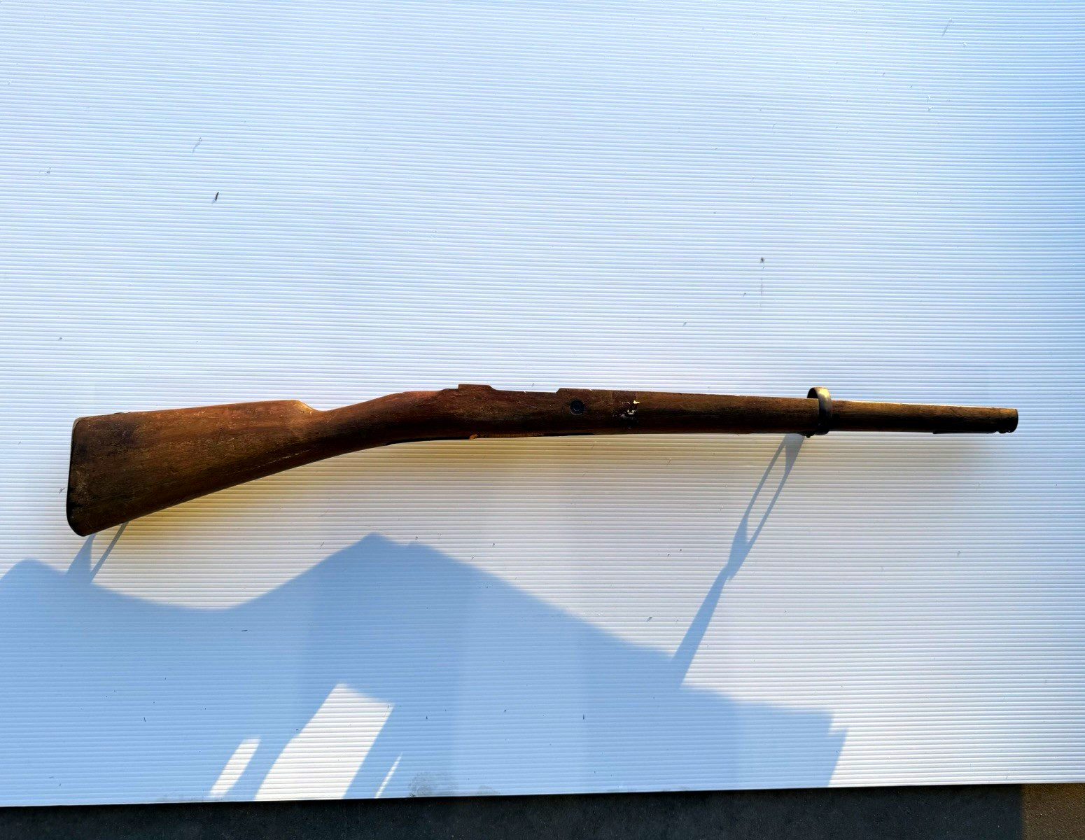 Spanish Mauser 1916 Rifle Stock with banks and sling swivels- Great Condition