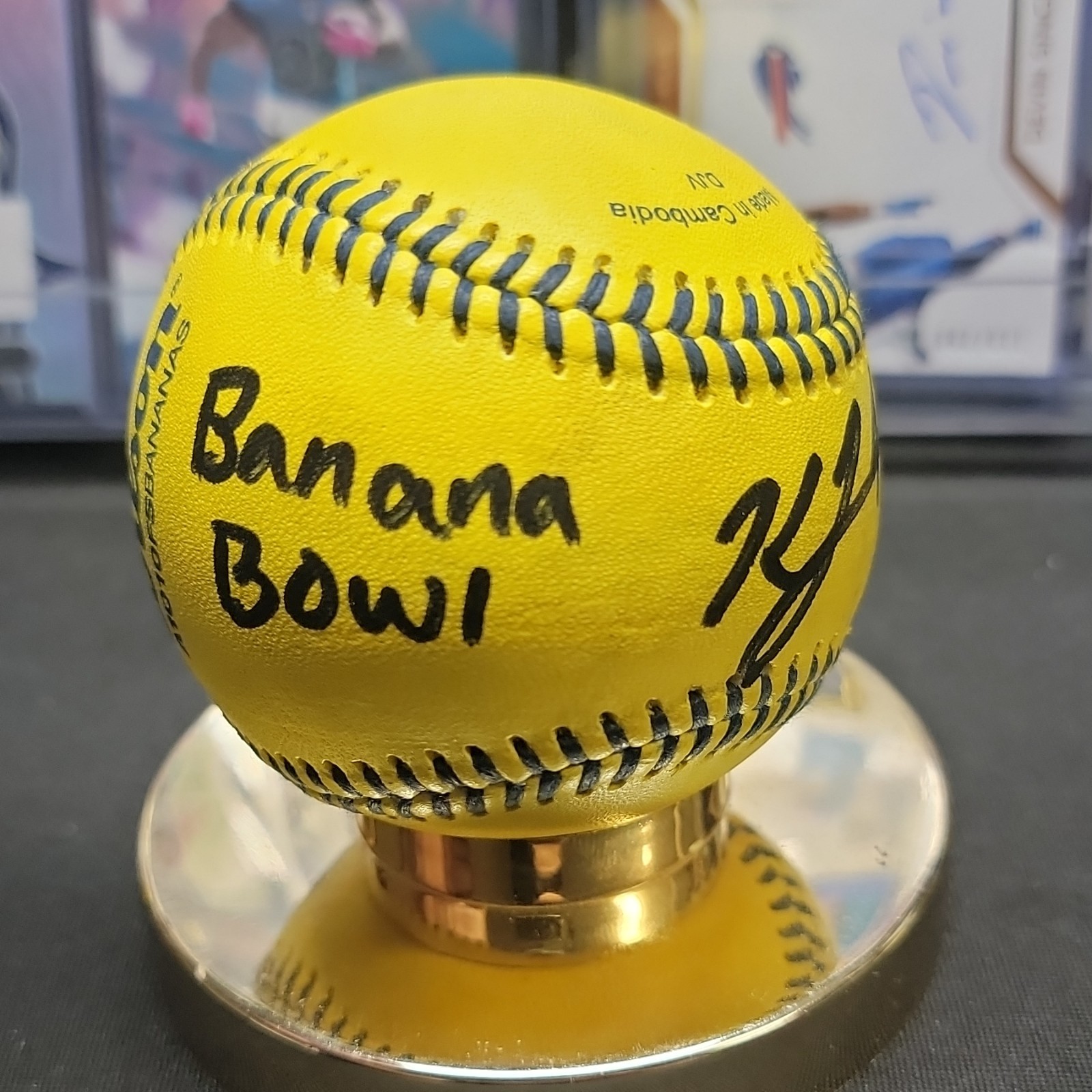 Signed Kyle Jackson Savannah Bananas \ Signed Kyle Jackson Savannah Bananas \