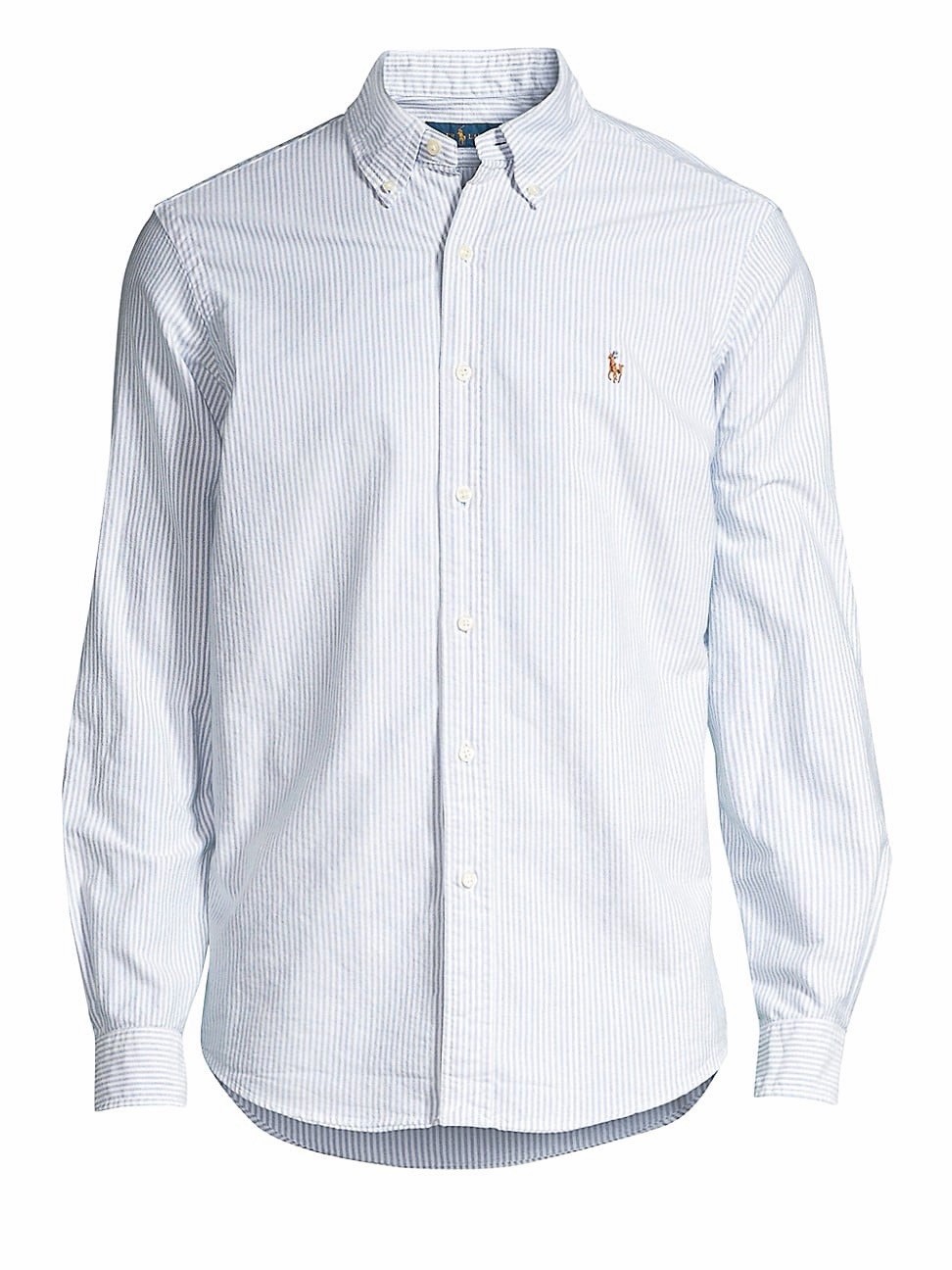 $130 Polo Ralph Lauren Men’s The Iconic Oxford Shirt Blue White L