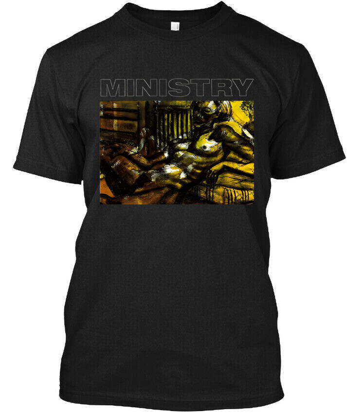 NEW POPULAR Ministry Lay Lady Lay American Retro Vintage T-Shirt Size S-4XL
