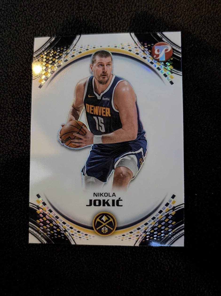 2025-26 Topps Pristine Nikola Jokic Paint the Arc Refractor #22 Nuggets_S