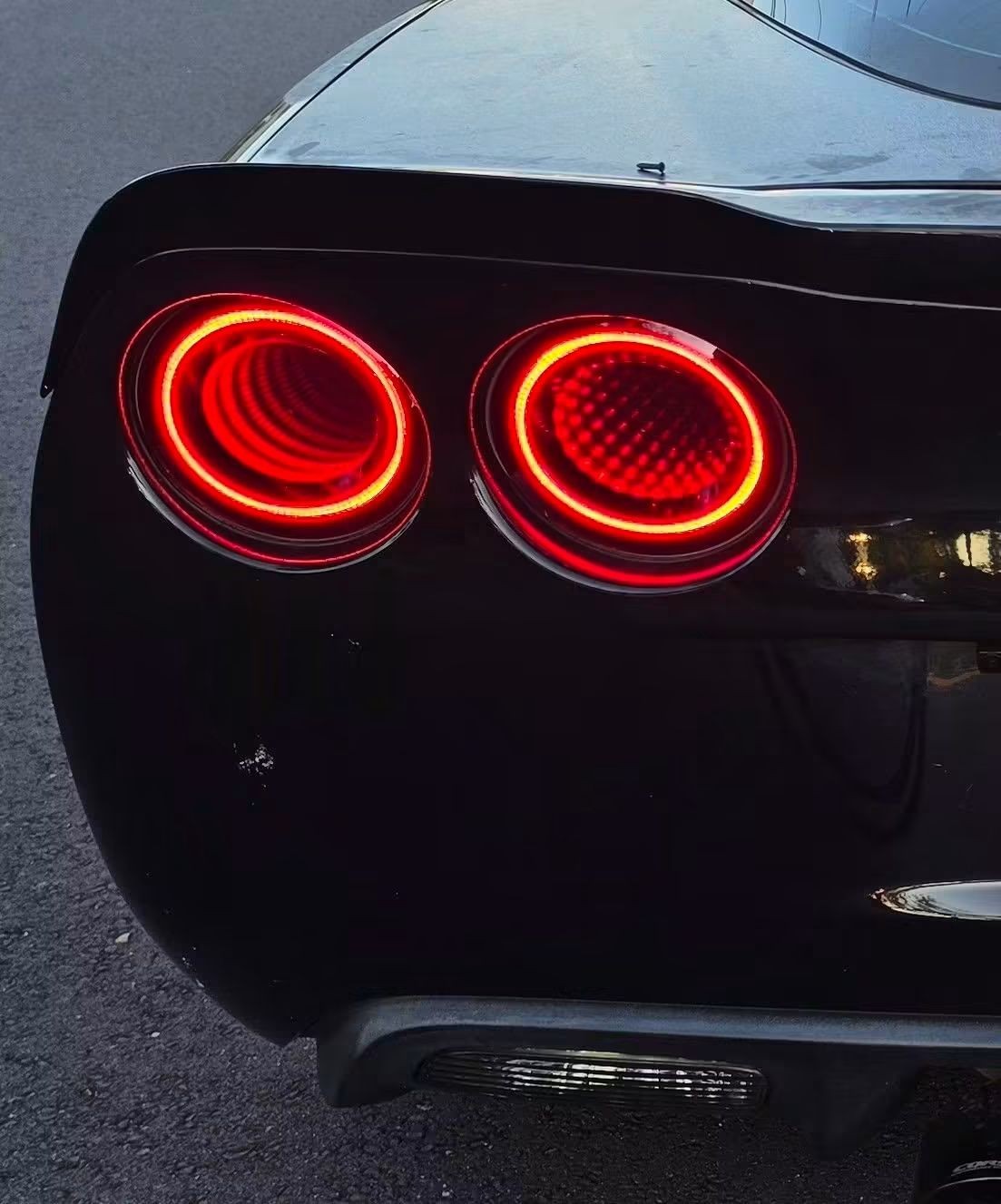 For 2005-2013 Corvette C6 Infirai V2 LED Tail Lights Euro and USA Sequential RED