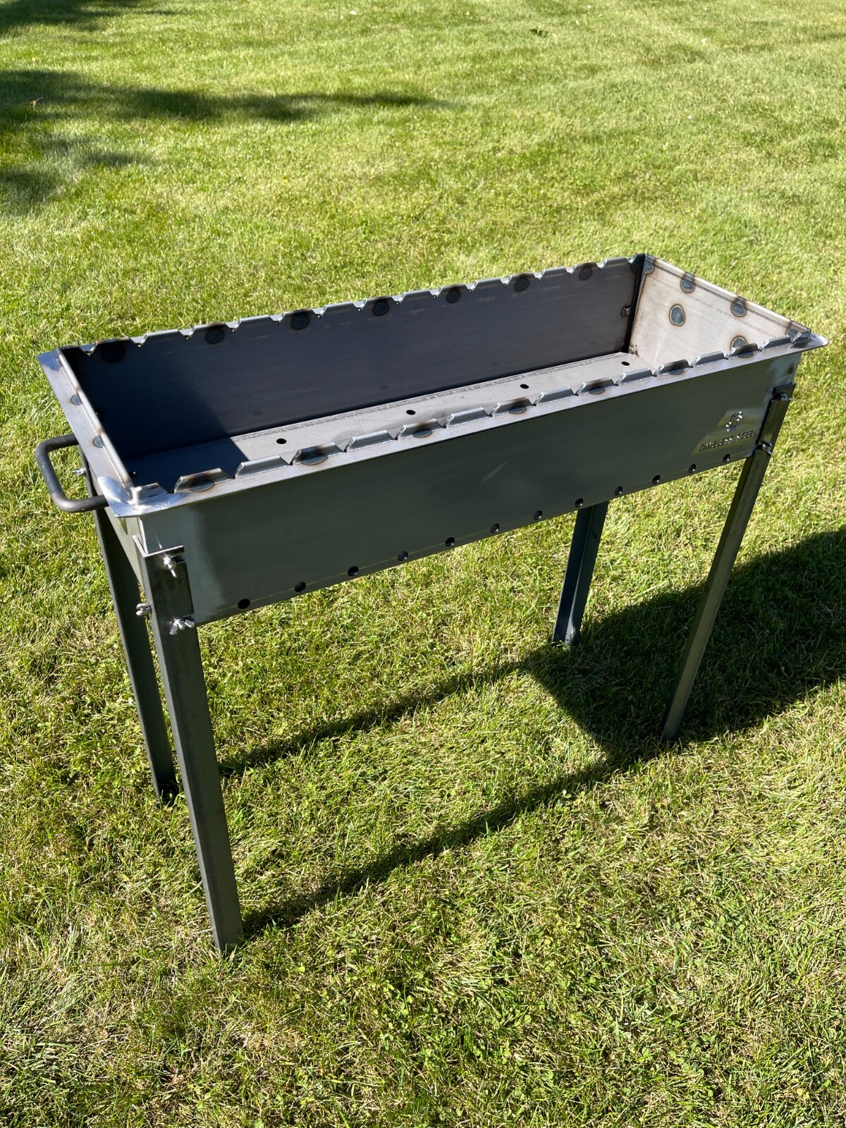 Large Heavy-duty BBQ Grill / MANGAL 11 Ga (3mm)