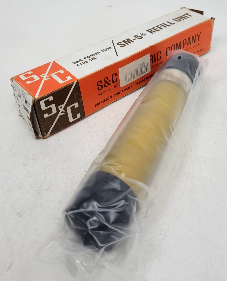 132300R4 S&C SM-5 Refill 200E Amp Fuse - Next Day Option - New 132300R4 S&C SM-5 Refill 200E Amp Fuse - Next Day Option - New