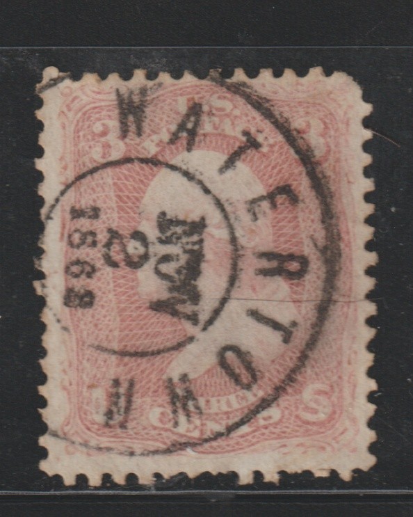 USA Seldom Seen 1861 Civil War Era Scarce Cancel Stamp buscol 135 USA Seldom Seen 1861 Civil War Era Scarce Cancel Stamp buscol 135