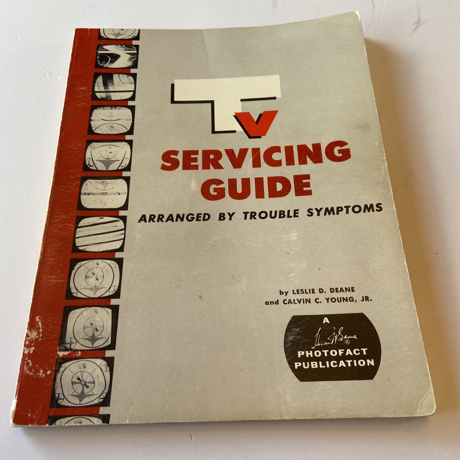 Vintage 1971 TV Servicing Guide Arranged by Trouble Symptoms Television Deane #F Vintage 1971 TV Servicing Guide Arranged by Trouble Symptoms Television Deane #F