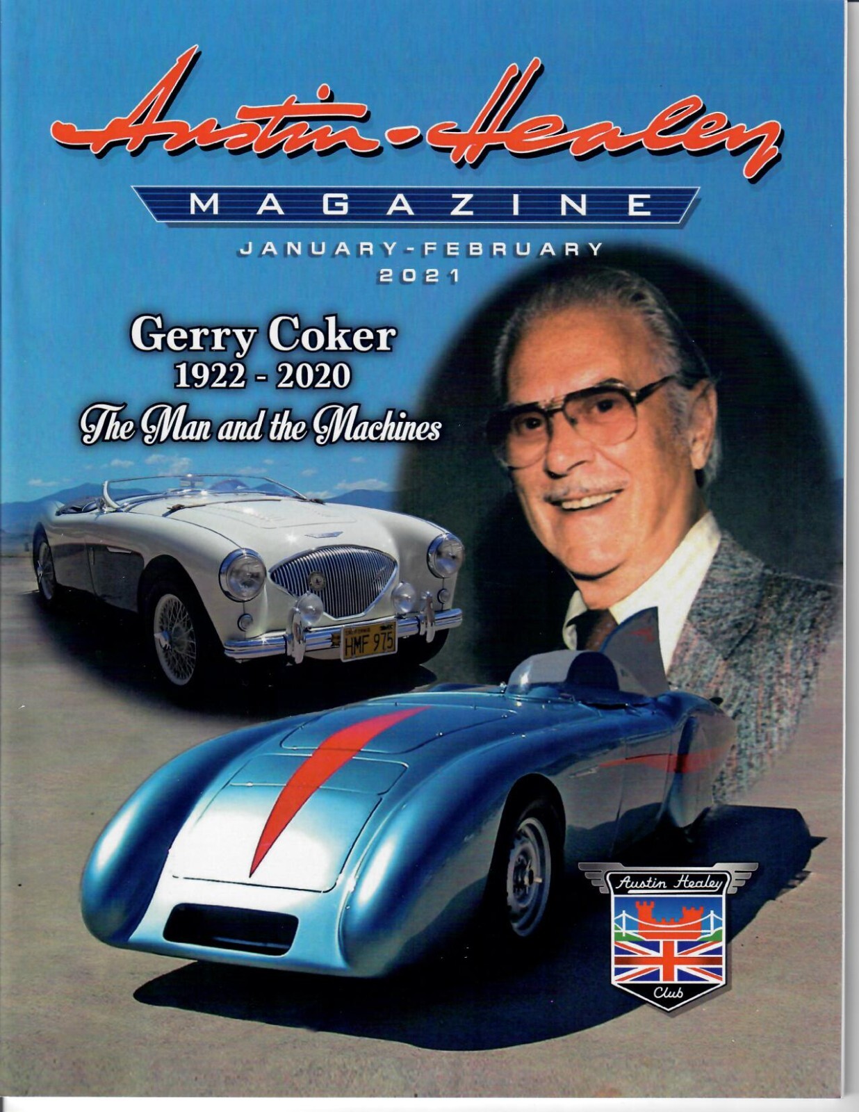AUSTIN HEALEY CLUB USA MAGAZINE J/F 2021 Coker tribute-Special Offer