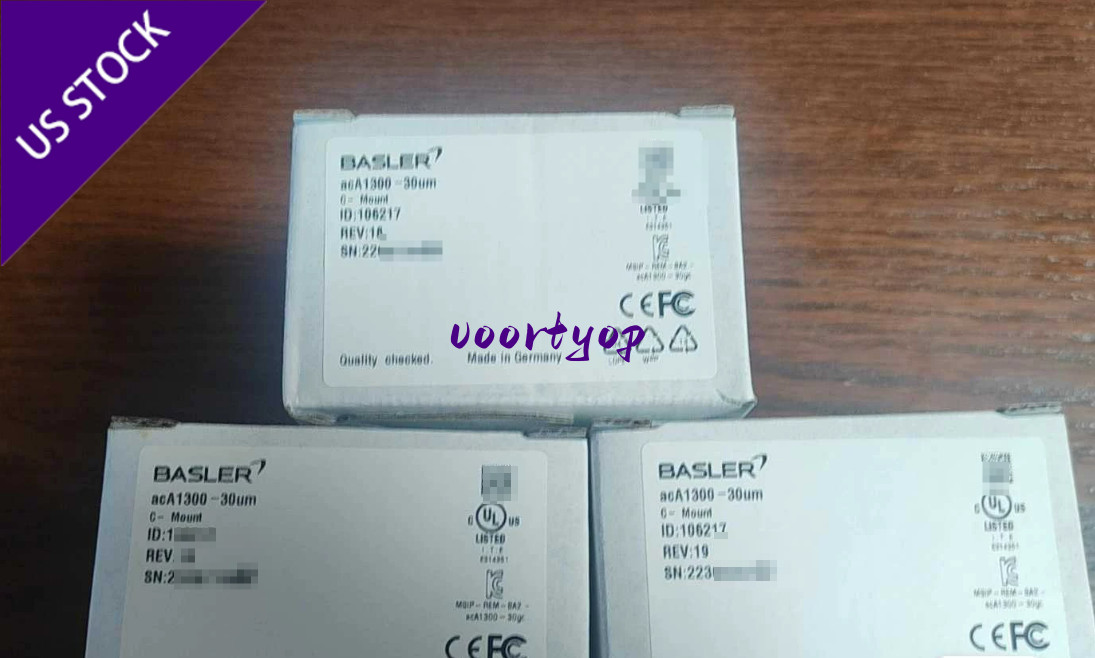 NEW With Warranty acA1920-25um Basler Industrial Camera US Stock Fast Ship