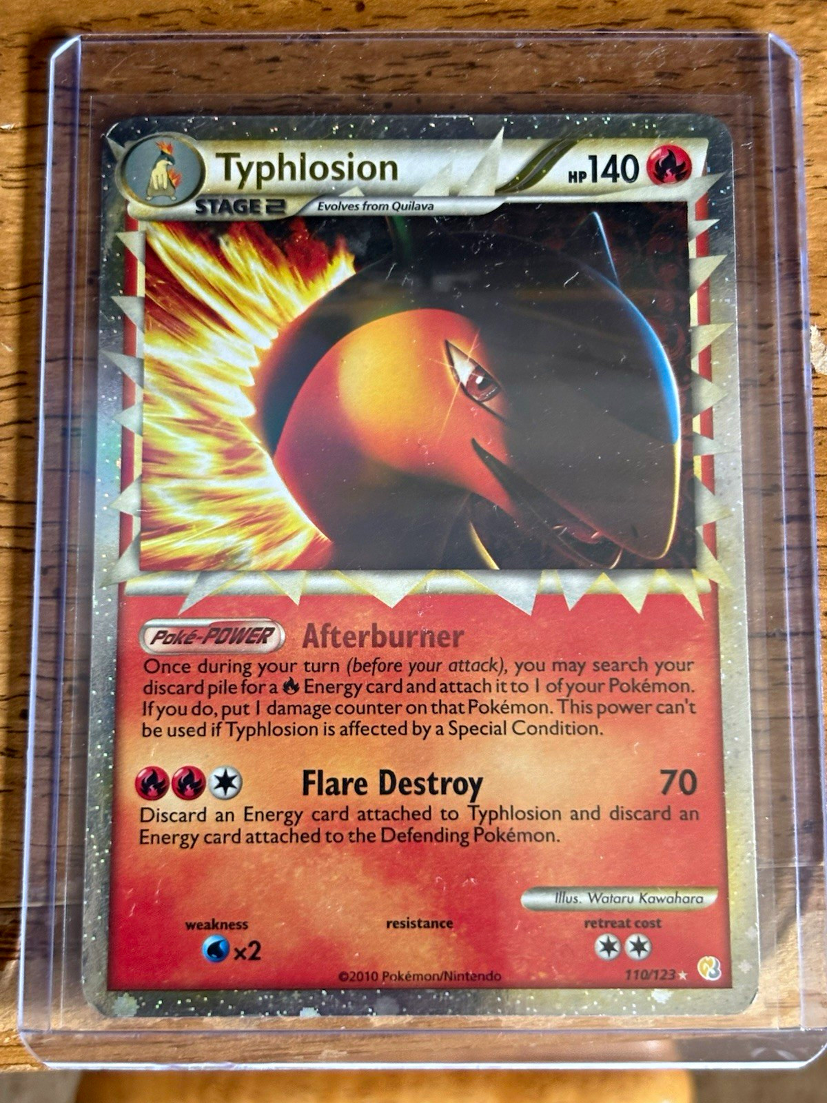 Pokemon TCG 2010 - Typhlosion Prime ULTRA RARE HOLO 110/123 HeartGold SoulSilver Pokemon TCG 2010 - Typhlosion Prime ULTRA RARE HOLO 110/123 HeartGold SoulSilver