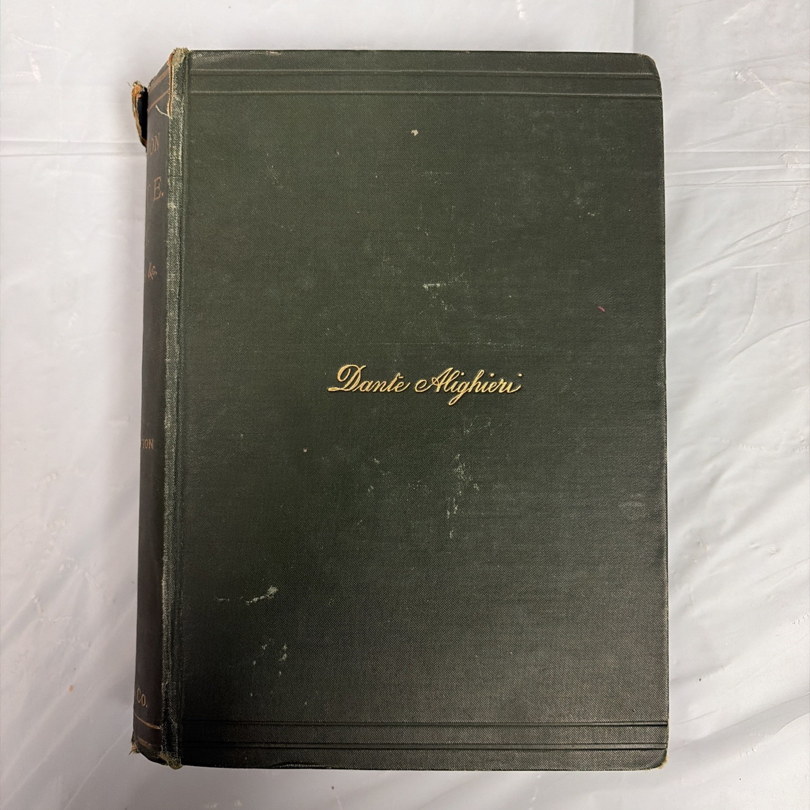 Dante Alighieri The Vision or Hell Purgatory 1889 London Albion Edition Dante Alighieri The Vision or Hell Purgatory 1889 London Albion Edition