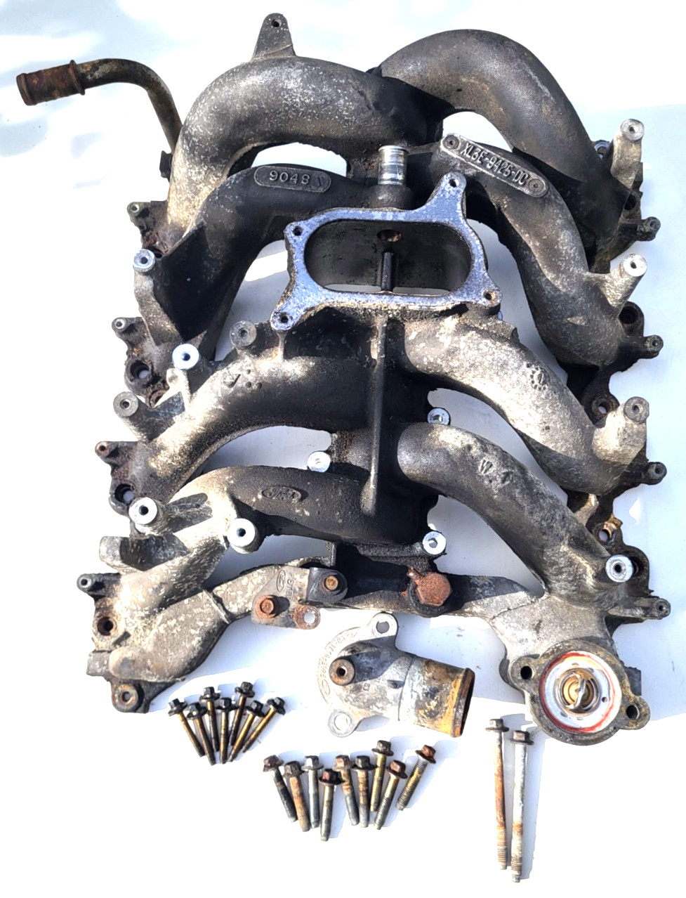99 Ford F150 5.4L 2V PI Aluminum Upper Intake Manifold Upgrade XL3E-9425-DC 2047