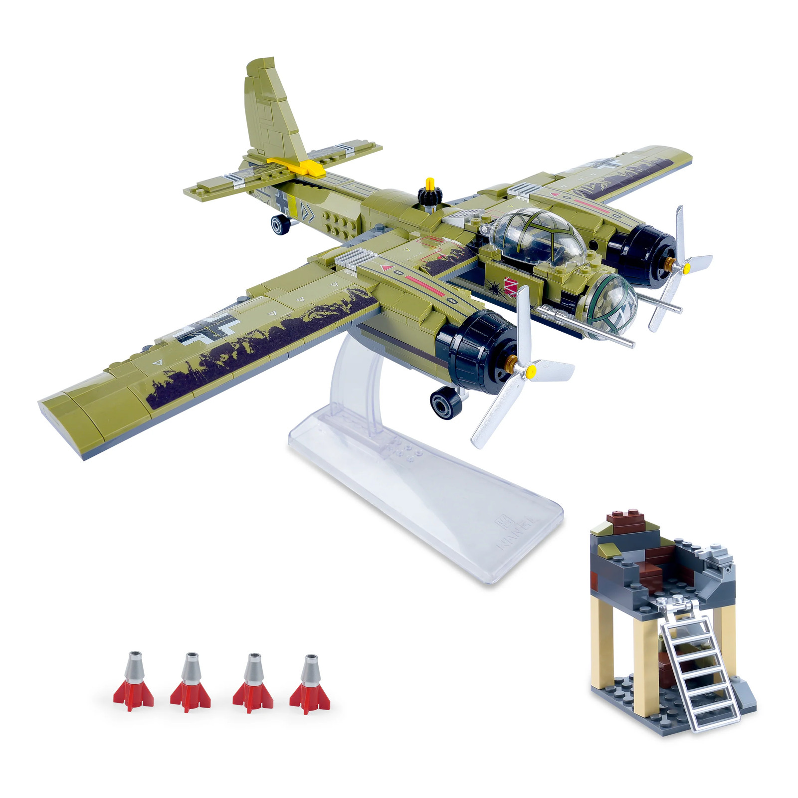 General Jim’s JU-88 WWII Bomber Plane 559PCS 1:48 Model Kit