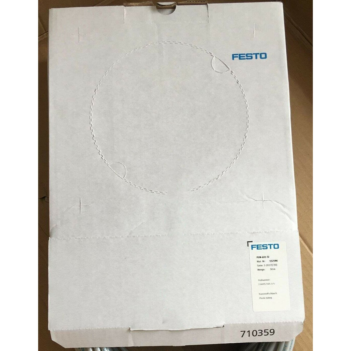 1pc NEW Festo PUN-6x1-SI 152586 Pneumatic Tubing 50M Quality assurance