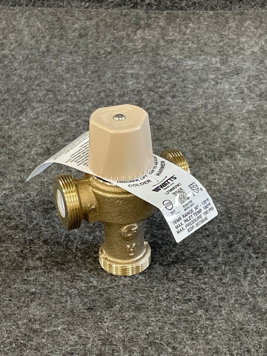 WATTS LFMMVM1-US Thermostatic Mixing Valve 3/4