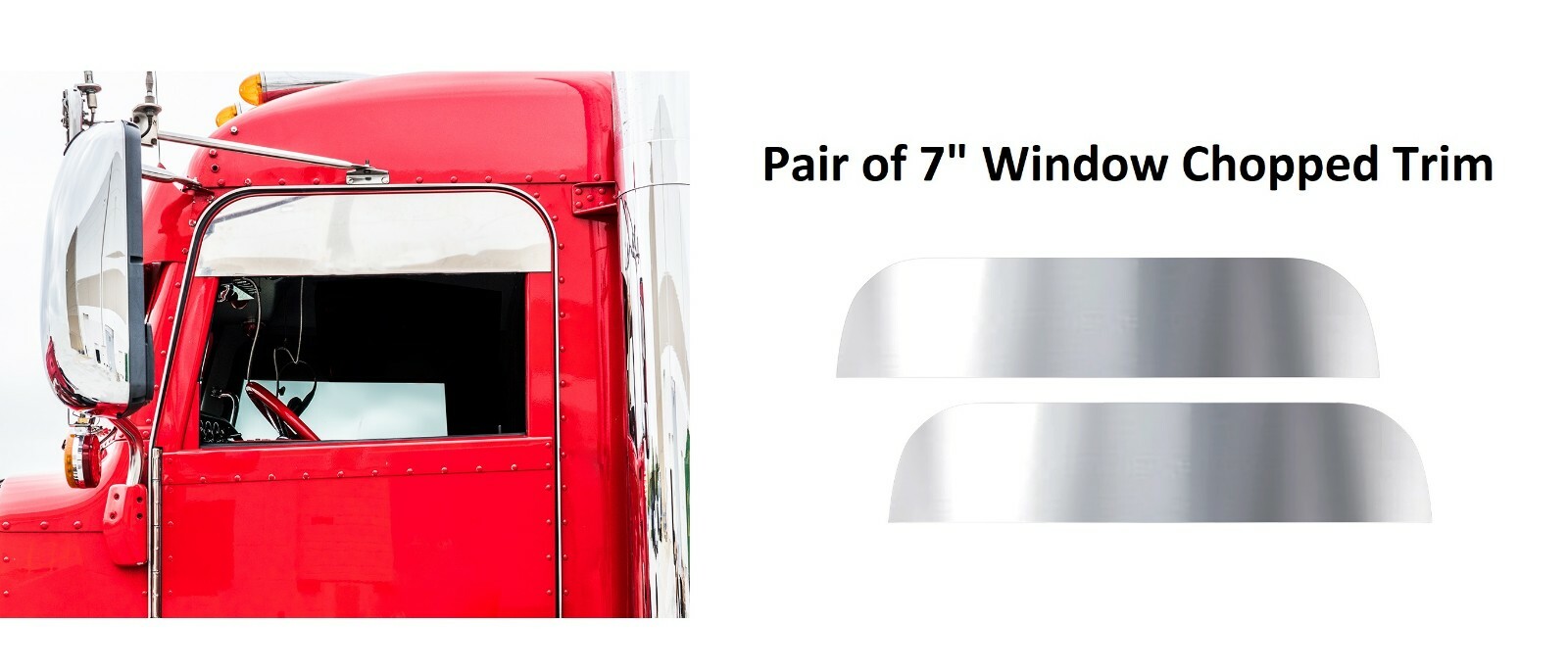 Pair Stainless Steel 7\