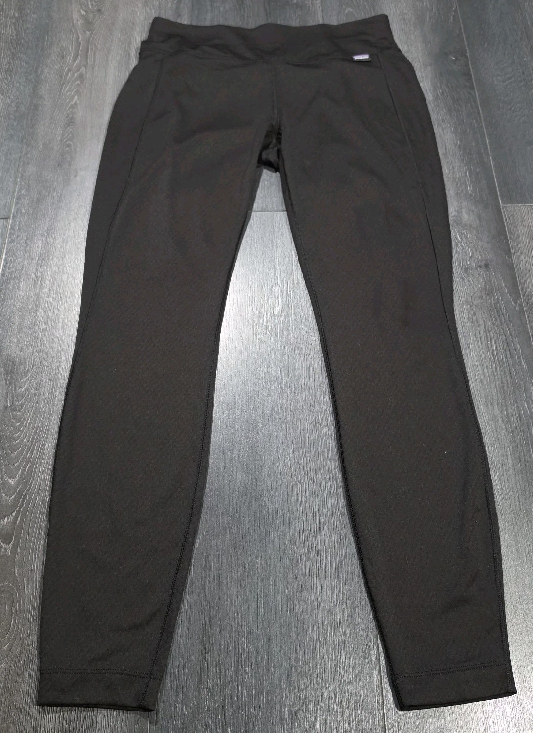 Patagonia Capilene Midweight Base Layer Bottoms Women S Black Stretch Hiking
