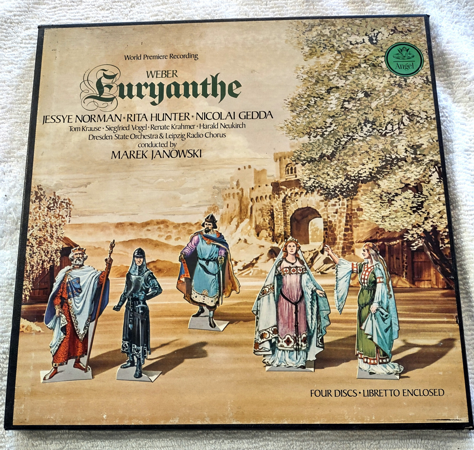 Weber Euryanthe. 4 Disc Box Set With Libretto. Vinly Lps. Weber Euryanthe. 4 Disc Box Set With Libretto. Vinly Lps.