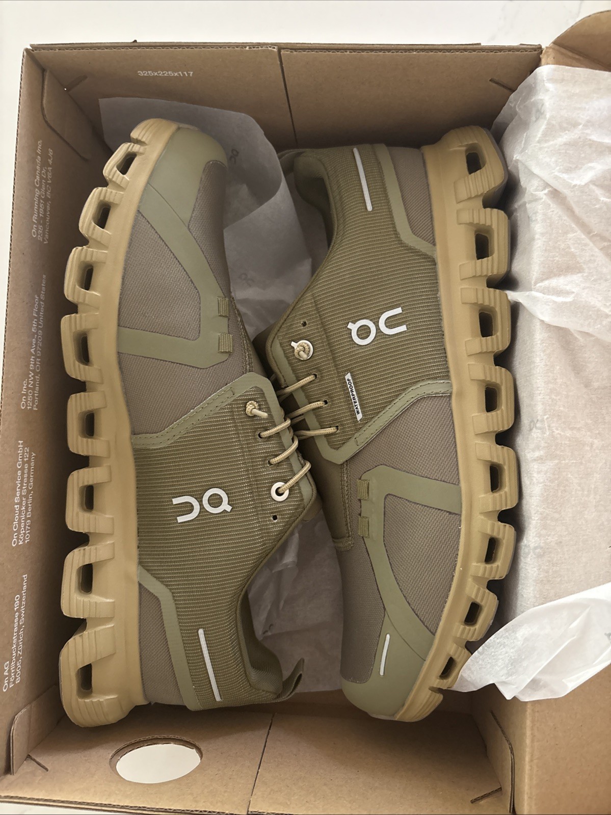 Oncloud Cloud 6 WP Olive | Safari 9.5 Men’s Shoes