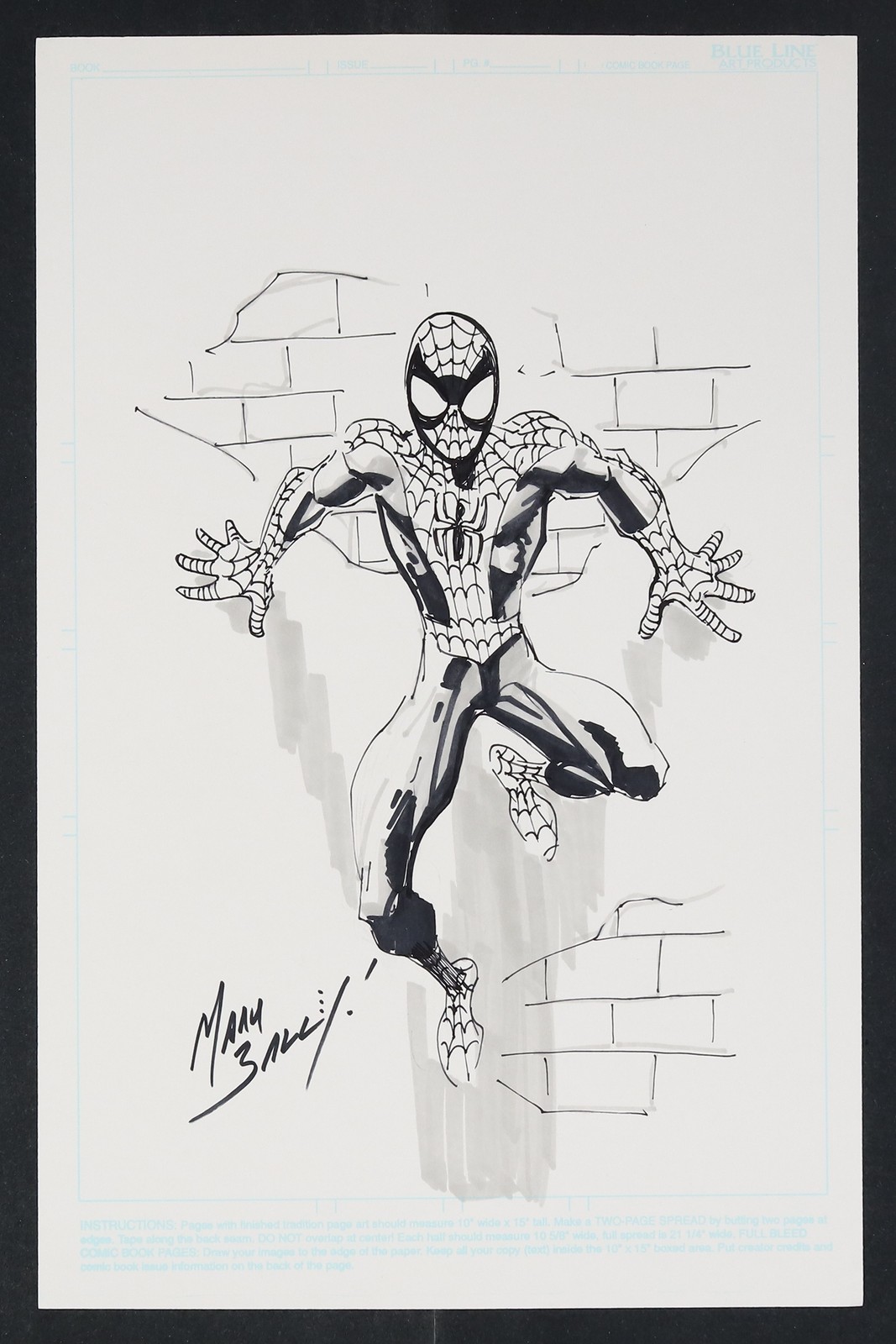 Spider-Man Commission by Mark Bagley