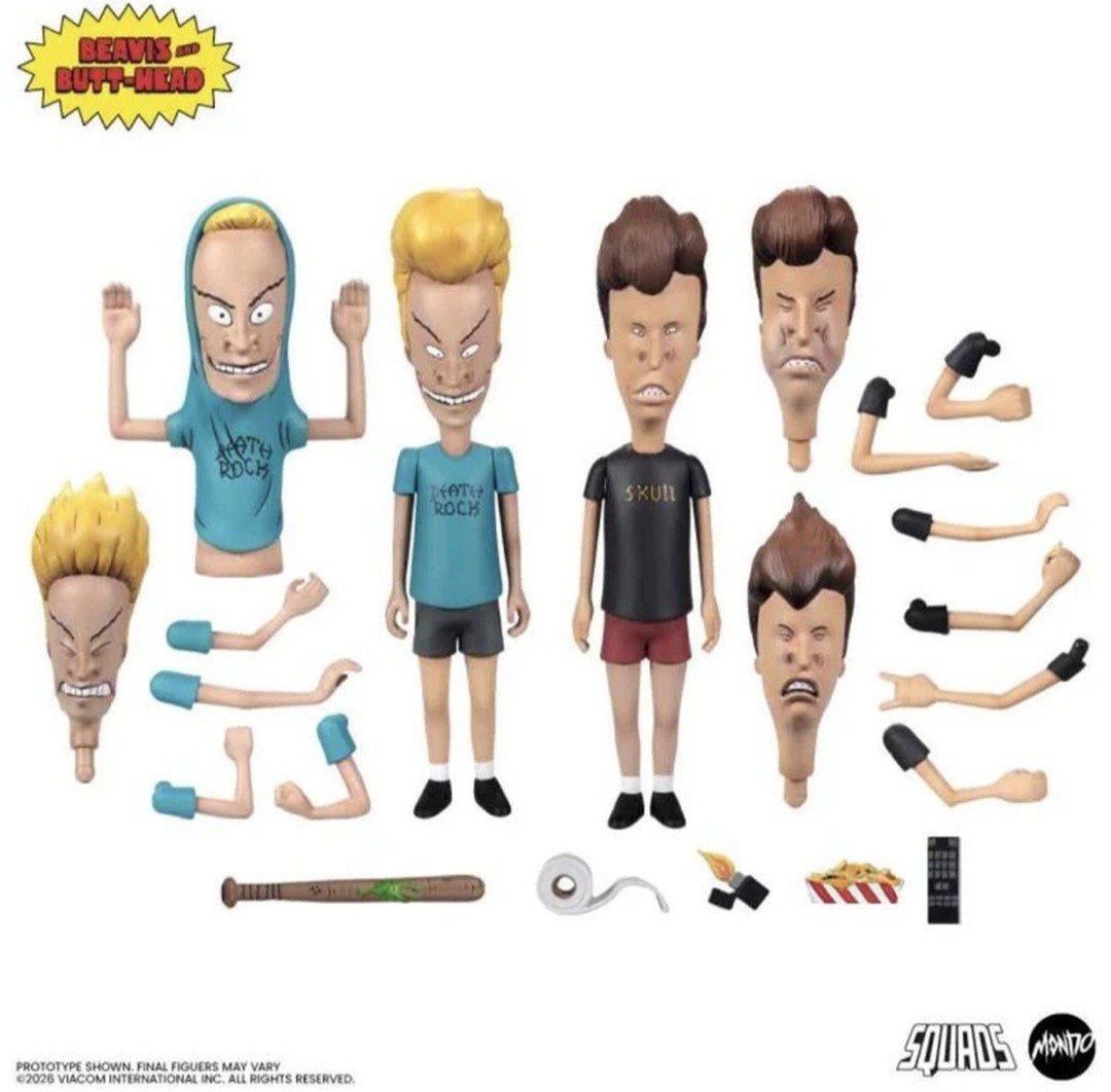 MONDO Beavis and Butt-Head Limited Edition Figures MTV Mike Judge Brand NEW MONDO Beavis and Butt-Head Limited Edition Figures MTV Mike Judge Brand NEW