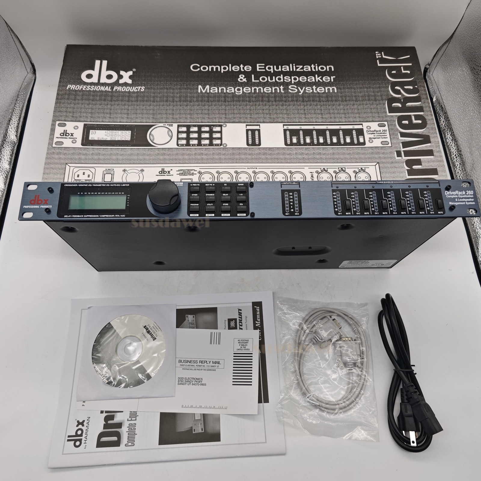 NEW DBX DriveRack 260 Loudspeaker Management System 2 In - 6 Out 100-120V