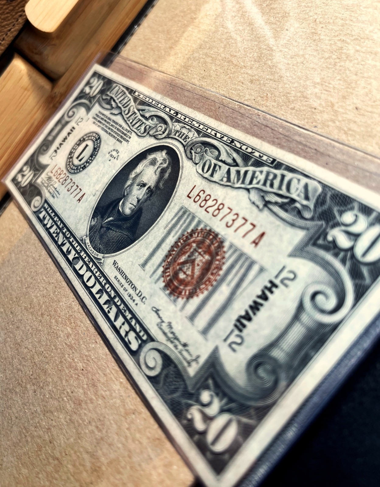 Fr. 2305 1934A $20 Hawaii \ Fr. 2305 1934A $20 Hawaii \