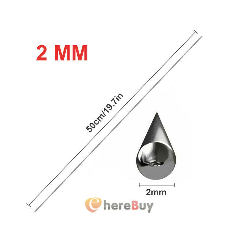 20~100pcs Easy Melt Welding Rods Low Temperature Aluminum Wire Brazing 1.6/2.0mm