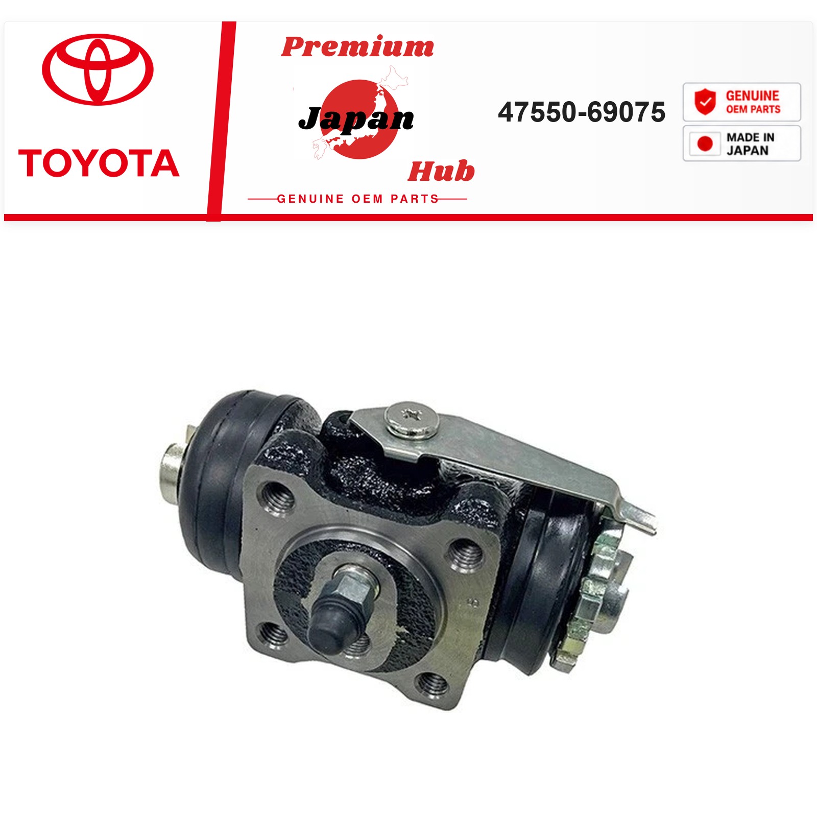 TOYOTA 47550-69075 ThLAND CRUISER BJ40 79-80 Rear Wheel Brake Cylinder Assy F/RH
