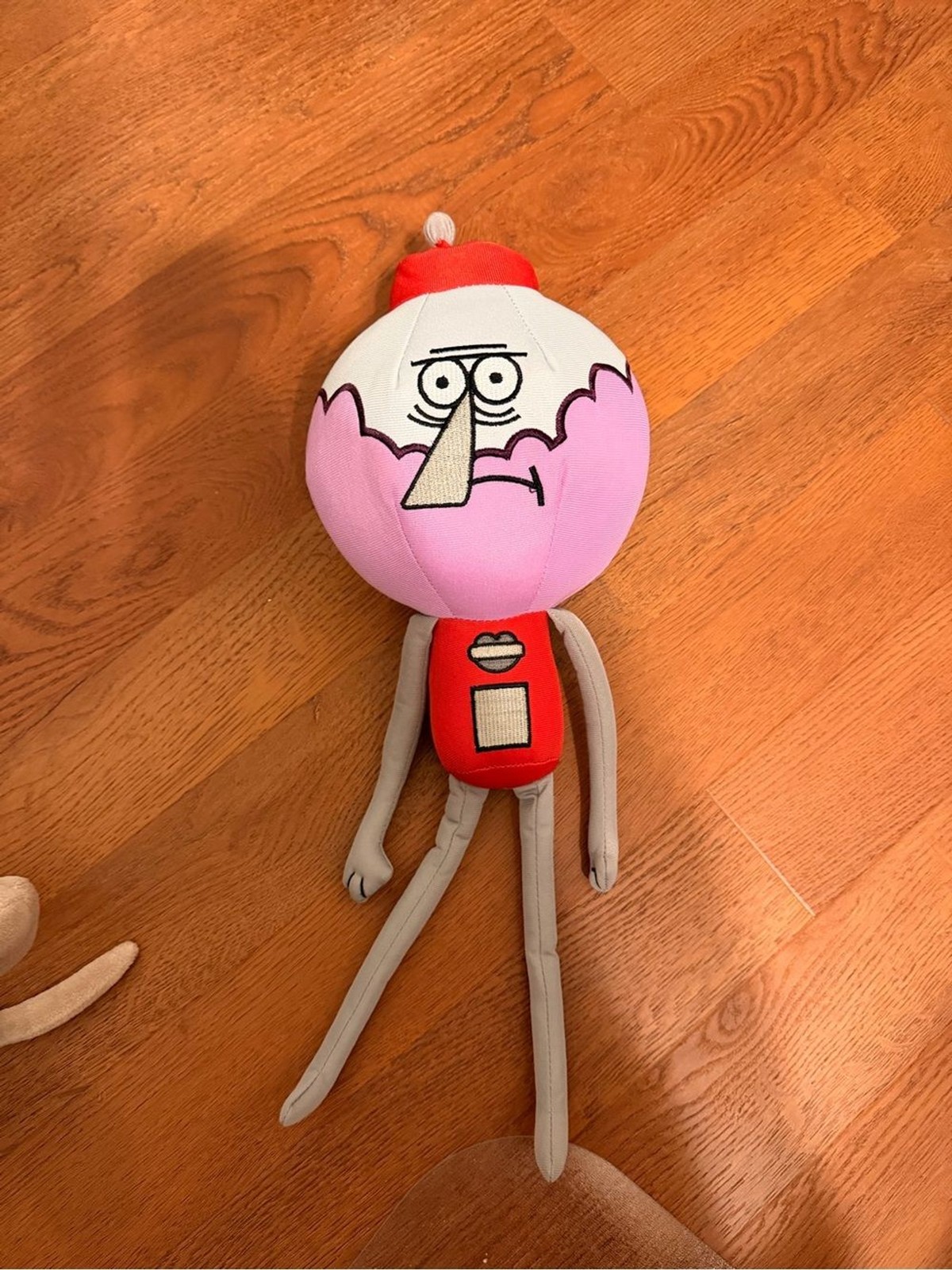 Cartoon Network Regular Show Benson Plush Gumball Machine Toy Cartoon Network Regular Show Benson Plush Gumball Machine Toy